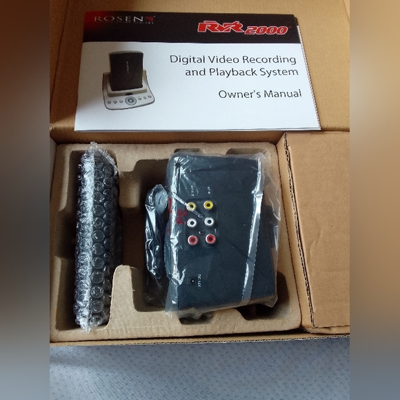 Rosen RVR 2000 Digital Video Recording and Playback System 20 GB Docking Station - Picture 3 of 7